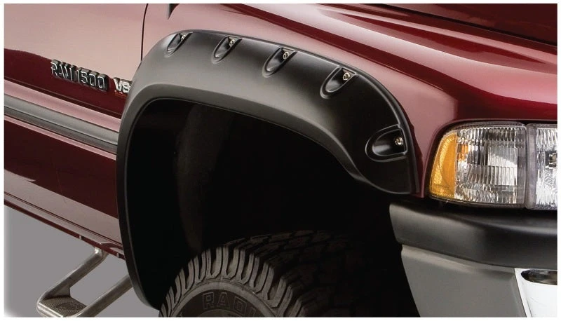 Bushwacker 94-01 Dodge Ram 1500 Pocket Style Flares 2pc - Black 3 Bushwacker 94-01 Dodge Ram 1500 Pocket Style Flares 2pc - Black