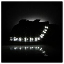 Spyder Audi A6 02-04 Projector Headlights Halogen Model Only - DRL Black PRO-YD-ADA601-DRL-BK -Esptruck Shop 3783d14d0636b244355ab3fc38a78bc8