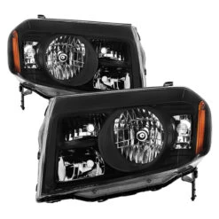 Spyder XTune Honda Pilot 2009-2011 OEM Style Headlights - Black HD-JH-HPIL09-AM-BK