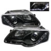 Spyder Volkswagen Passat 06-08 Projector Headlights DRL Black High H1 Low H1 PRO-YD-VP06-DRL-BK 1 Spyder Volkswagen Passat 06-08 Projector Headlights DRL Black High H1 Low H1 PRO-YD-VP06-DRL-BK -Esptruck Shop 37a9ffc1bf984b4cea886685d42afe4b