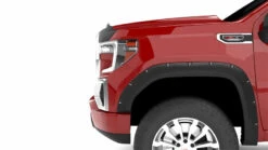 Lund GM Silverado/Sierra RX-Flat Textured Elite Series Fender Flares W/Black Bolts - Black 4pc