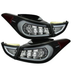 Spyder Hyundai Elantra 11-13 Light Bar LED Tail Lights Black ALT-YD-HYELAN11-LED-BK -Esptruck Shop 3834e78e34fef0be1be91811569d76a9
