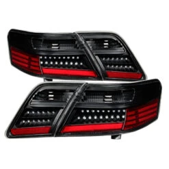Spyder Xtune Toyota Camry 07-09 (Does Not Fit The Hybrid) LED Tail Lights Black ALT-JH-TCAM07-LED-BK