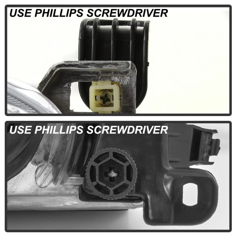 Spyder XTune 97-99 Toyota Camry 4pc OEM Style Headlights W/Corner Lights - Black (HD-JH-TCAM97-SET-BK) 7 Spyder XTune 97-99 Toyota Camry 4pc OEM Style Headlights W/Corner Lights - Black (HD-JH-TCAM97-SET-BK) - Image 5