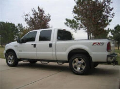 N-Fab Nerf Step 99-16 Ford F-250/350 Super Duty Crew Cab 6.75ft Bed - Gloss Black - Bed Access - 3in -Esptruck Shop 3d7f32524883497fedc5940ee833d06f