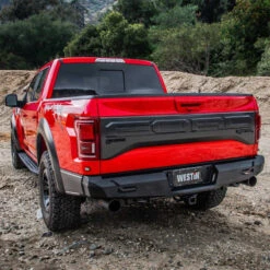 Westin 17+ Ford F-150 Raptor Pro-Series Rear Bumper - Textured Black -Esptruck Shop 3dbd1cc3332c4f9c2439a76037de7ed9