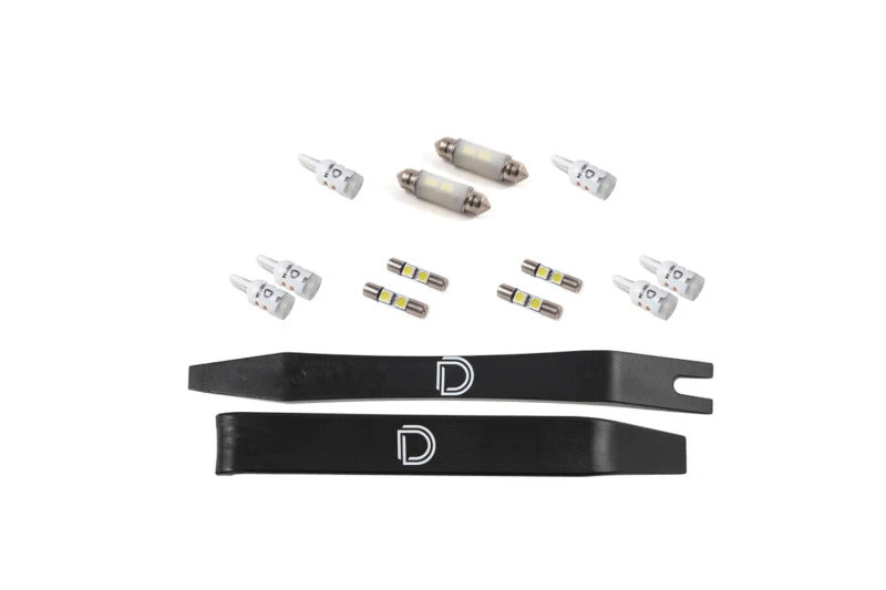 Diode Dynamics 94-04 D Mustang Interior LED Kit Cool White Stage 2 3 Diode Dynamics 94-04 D Mustang Interior LED Kit Cool White Stage 2