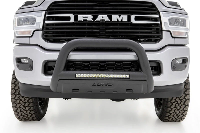 Lund RAM 2500 Bull Bar W/Light & Wiring - Black 5 Lund RAM 2500 Bull Bar W/Light & Wiring - Black - Image 3