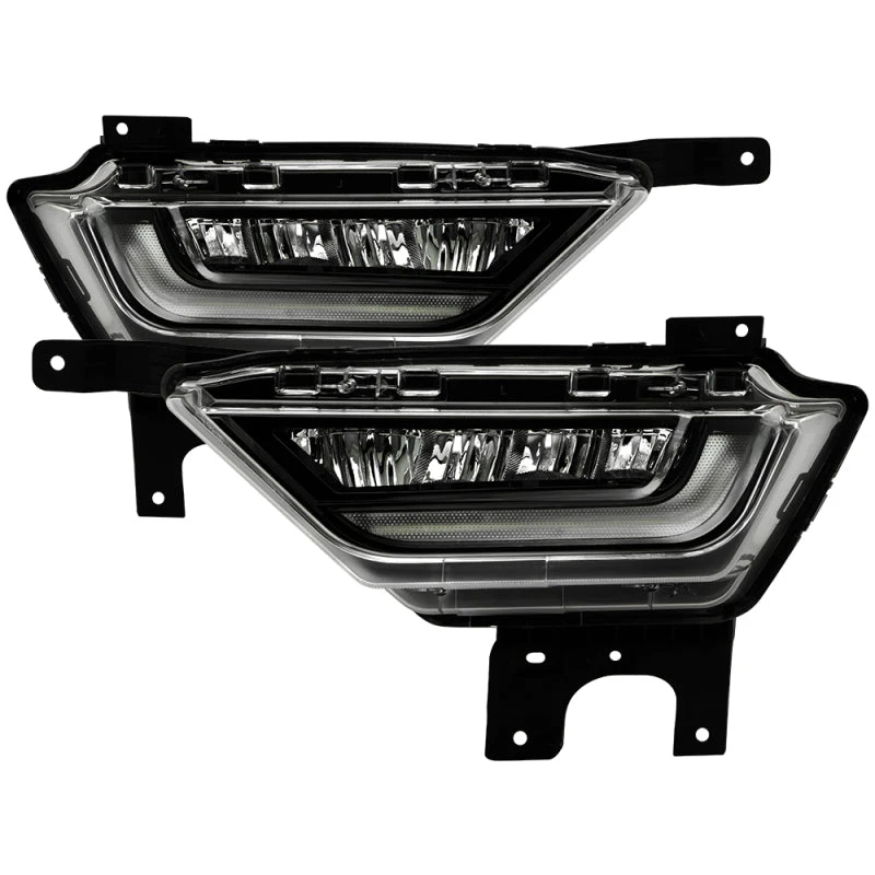 Spyder 21-23 Ford F150 W/ Turn Signal OEM Style Full LED Fog Lights W/ Switch FL-FF1502021-LED-T-C 3 Spyder 21-23 Ford F150 W/ Turn Signal OEM Style Full LED Fog Lights W/ Switch FL-FF1502021-LED-T-C