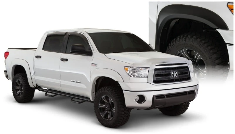 Bushwacker 07-13 Toyota Tundra Fleetside Extend-A-Fender Style Flares 4pc - Black 4 Bushwacker 07-13 Toyota Tundra Fleetside Extend-A-Fender Style Flares 4pc - Black - Image 2