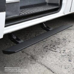 Go Rhino Mercedes-Benz Sprinter 2500/3500 Van 3dr E-BOARD E1 Running Board Kit - Bedliner Coat