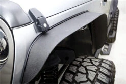 Rampage Jeep Wrangler(JK) Steel Fender Flares - Slim - Black
