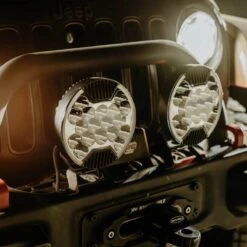 KC HiLiTES SlimLite 8in. LED 138W Spot Beam - Single Light -Esptruck Shop 40fa960c572a6e2351440516f2c9db7cL