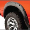 Bushwacker 10-18 Dodge Ram 2500 Fleetside Pocket Style Flares 2pc 67.4/76.3/96.3in Bed - Black -Esptruck Shop 418ee4fd39b1e22a5b5f7667ed048515