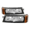 Spyder Xtune Chevy Silverado 03-06 LED Bumper Lights Black CBL-JH-CSIL03-AM-BK -Esptruck Shop 420f81d8127eec7c4588916a327686c5