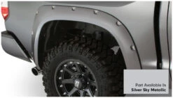 Bushwacker 16-18 Toyota Tundra Fleetside Pocket Style Flares 4pc 66.7/78.7/97.6in Bed - Silver Sky 25 Bushwacker 16-18 Toyota Tundra Fleetside Pocket Style Flares 4pc 66.7/78.7/97.6in Bed - Silver Sky -Esptruck Shop 43af3b14fd08d9b473e08d1f6a93e64d