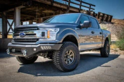DV8 Offroad 2018+ Ford F-150 Front Bumper W/ Light Holes -Esptruck Shop 47f080e4b97209bfcff4b374546d928c