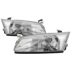 Spyder XTune 97-99 Toyota Camry OEM Style Headlights - Chrome (HD-JH-TCAM97-C)