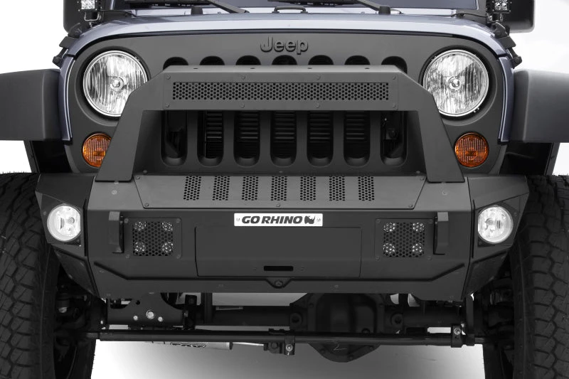 Go Rhino Jeep Wrangler JL/JLU/JK/JKU/Gladiator JT Trailline 10 Light Mount Bar 6 Go Rhino Jeep Wrangler JL/JLU/JK/JKU/Gladiator JT Trailline 10 Light Mount Bar - Image 4