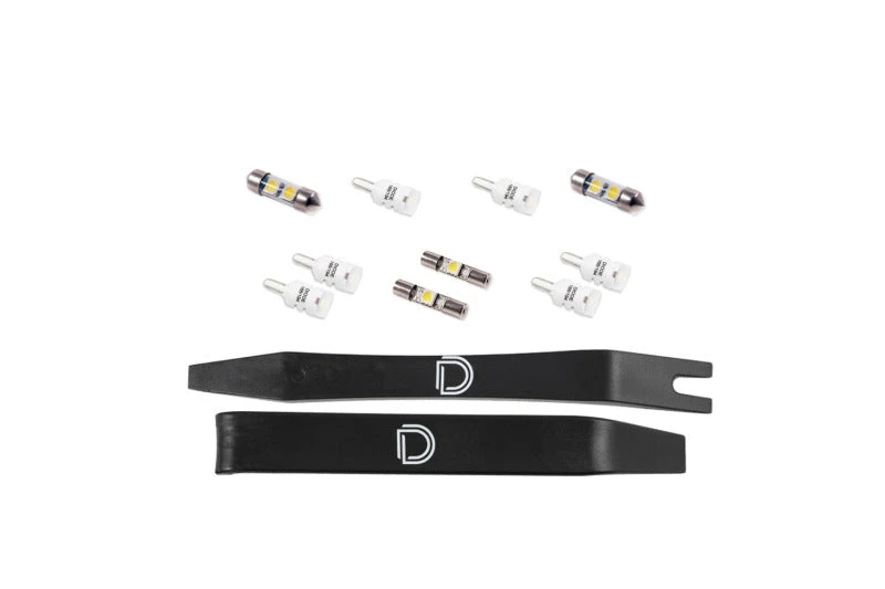 Diode Dynamics 07-14 Toyota FJ Cruiser Interior LED Kit Cool White Stage 1 3 Diode Dynamics 07-14 Toyota FJ Cruiser Interior LED Kit Cool White Stage 1