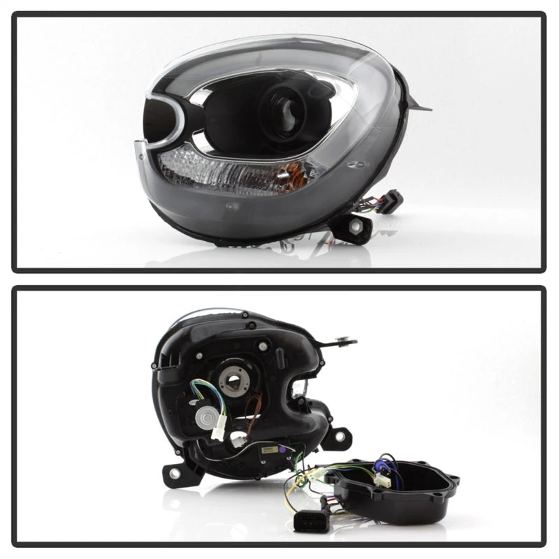Spyder Mini Cooper Countryman 11-15 Headlights - Halogen Model Only - Black PRO-YD-MCO11-DRL-BK 12 Spyder Mini Cooper Countryman 11-15 Headlights - Halogen Model Only - Black PRO-YD-MCO11-DRL-BK - Image 10