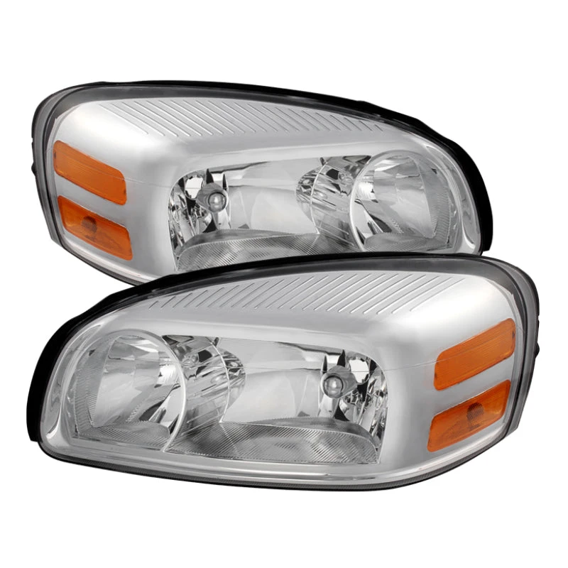 Spyder Xtune Chevy Uplander 05-09 Headlights -Chrome HD-JH-CUP05-AM-C 3 Spyder Xtune Chevy Uplander 05-09 Headlights -Chrome HD-JH-CUP05-AM-C