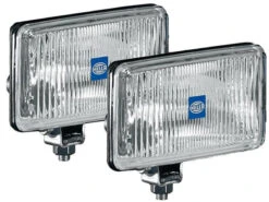 Hella 450 H3 12V SAE/ECE Fog Lamp Kit Clear - Rectangle (Includes 2 Lamps) -Esptruck Shop 4eeb00d54e0eaa0a7797b476c73870b8