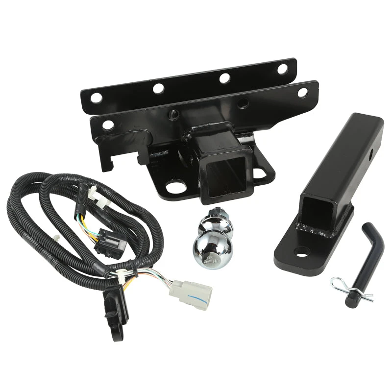 Rugged Ridge Hitch Kit With Ball 2 Inch 07-18 Jeep Wrangler JK 4 Rugged Ridge Hitch Kit With Ball 2 Inch 07-18 Jeep Wrangler JK - Image 2