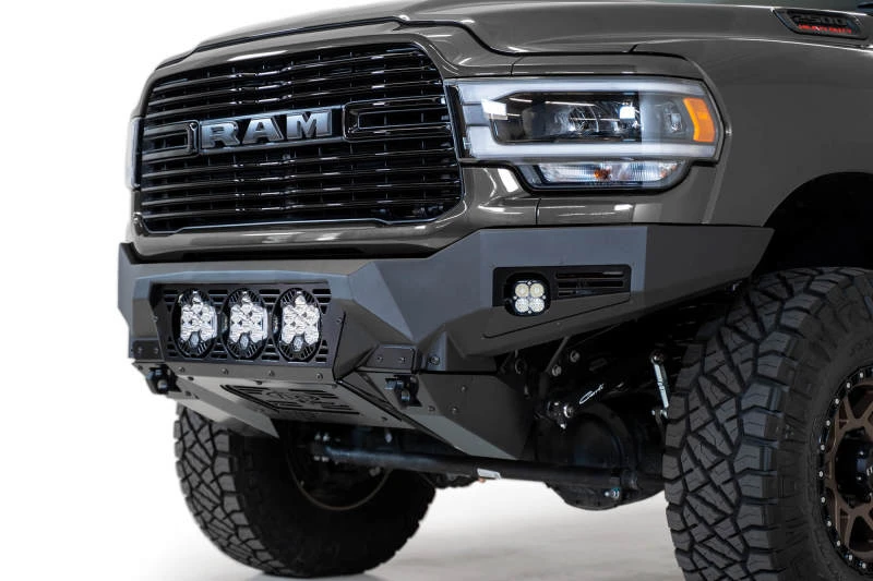 Addictive Desert Designs 19-21 Ram 2500/3500 Bomber HD Front Bumper (Baja Designs LP6 Mounts) 3 Addictive Desert Designs 19-21 Ram 2500/3500 Bomber HD Front Bumper (Baja Designs LP6 Mounts)