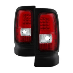 Spyder XTune Dodge Ram 1500 94-01 Tail Lights - Light Bar LED - Black ALT-ON-DRAM94V3-LBLED-RC