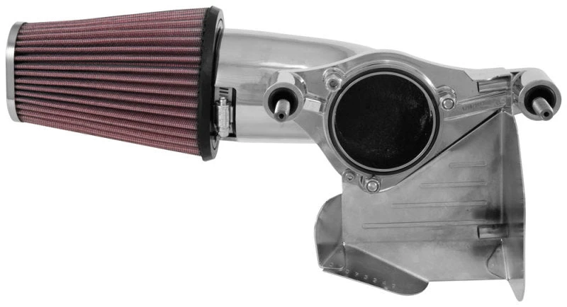 K&N FIPK H/D Touring Models 2017 Chrome Performance Air Intake System 4 K&N FIPK H/D Touring Models 2017 Chrome Performance Air Intake System - Image 2