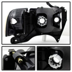 Spyder Xtune Dodge Ram Sport Model Only 1999-2002 OEM Headlights Black HD-JH-DR99-SP-BK -Esptruck Shop 54d9c52b0eff6725cffd5c9648480a40