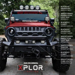 Go Rhino Xplor Bright Series Dbl Row LED Light Bar (Side/Track Mount) 41.5in. - Blk 15 Go Rhino Xplor Bright Series Dbl Row LED Light Bar (Side/Track Mount) 41.5in. - Blk -Esptruck Shop 55962bd2425a66d45b2a3e1843ff13e5 eb461ea6 3428 41d3 be5c 4108f0e99743