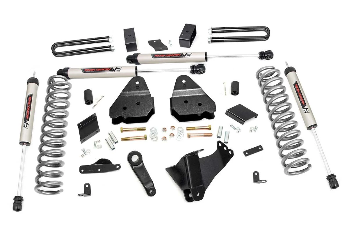 4.5 Inch Lift Kit - OVLD - V2 - Ford F-250 Super Duty 4WD 3 4.5 Inch Lift Kit - OVLD - V2 - Ford F-250 Super Duty 4WD