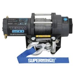 Superwinch 2500 LBS 12V DC 3/16in X 40ft Steel Rope Terra 2500 Winch - Gray Wrinkle 16 Superwinch 2500 LBS 12V DC 3/16in X 40ft Steel Rope Terra 2500 Winch - Gray Wrinkle -Esptruck Shop 563f51cba373fd41908e2cf10ff1d695