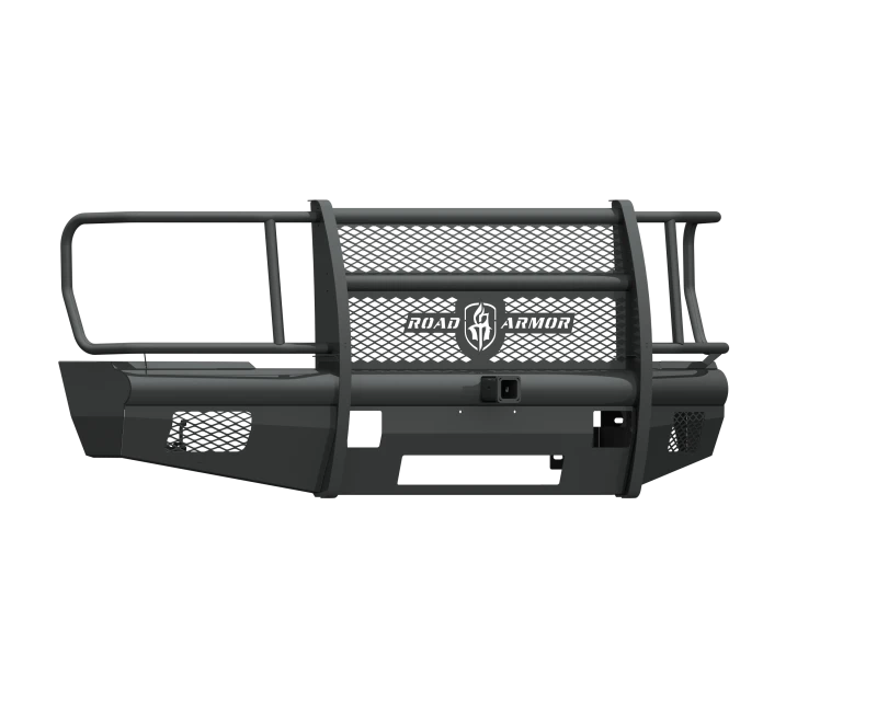 Road Armor 08-08 Ford F-250 Vaquero Front Bumper Full Guard 2in Receiver - Tex Blk 3 Road Armor 08-08 Ford F-250 Vaquero Front Bumper Full Guard 2in Receiver - Tex Blk