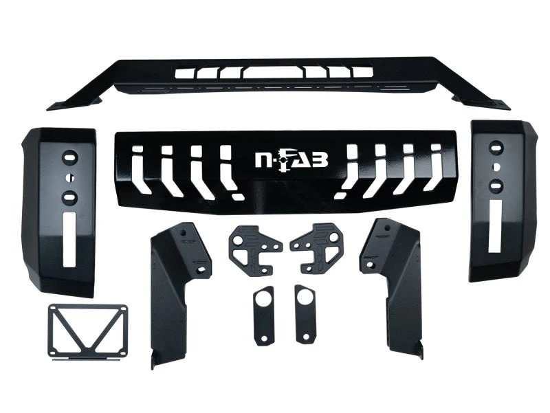 N-Fab HVM Bull Bar 14-21 Toyota Tundra - Tex. Black 4 N-Fab HVM Bull Bar 14-21 Toyota Tundra - Tex. Black - Image 2