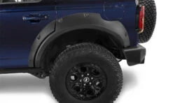 Bushwacker 2021+ Ford Bronco 4-Door Pocket Style Flares 4pc - Black -Esptruck Shop 5c715be778668d7a97e20cb83f984586