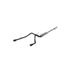 MBRP Dodge Ram 1500 5.7L Cat-Back Dual Split Rear (Through Stock Bumper) AL - Black -Esptruck Shop 5e6355e9b88298427f406fb256bfb60b