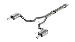 Borla 2024 Ford Mustang GT 5.0L V8 W/o Active Exhaust ATAK Cat-Back Exhaust System