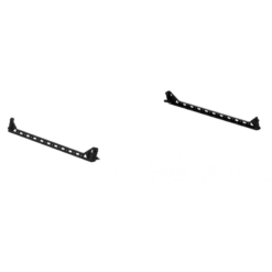 Road Armor TRECK Dual Lower 6-1/2ft Bed Accessory Rail Mounts - Tex Blk (Pair)