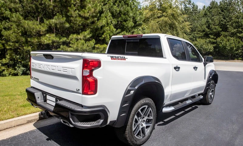 Bushwacker 19-21 Chevrolet Silverado 1500 DRT Style Flares 4pc - Black 11 Bushwacker 19-21 Chevrolet Silverado 1500 DRT Style Flares 4pc - Black - Image 9