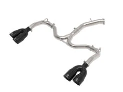 AFe 22-24 Kia Forte GT 1.6L 3in-2.5in 304 Stainless Steel Axle-Back Exhaust W/ Black Tips