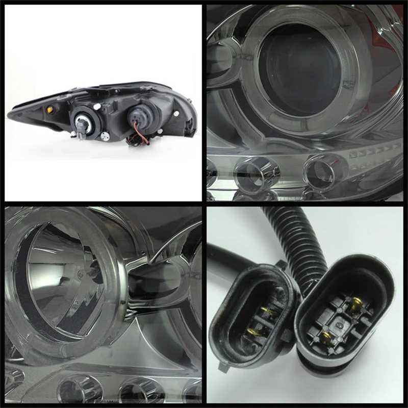Spyder Scion TC 08-10 Projector Headlights LED Halo -Replaceable LEDs Smke PRO-YD-TTC08-HL-SM 9 Spyder Scion TC 08-10 Projector Headlights LED Halo -Replaceable LEDs Smke PRO-YD-TTC08-HL-SM - Image 7
