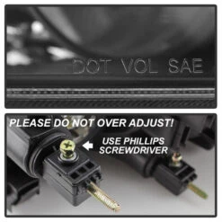 Spyder XTune 06-08 Toyota RAV4 OEM Style Headlights - Black (HD-JH-TRAV06-AM-BK) -Esptruck Shop 63aed54b7e37fd987b3c3545670369f7