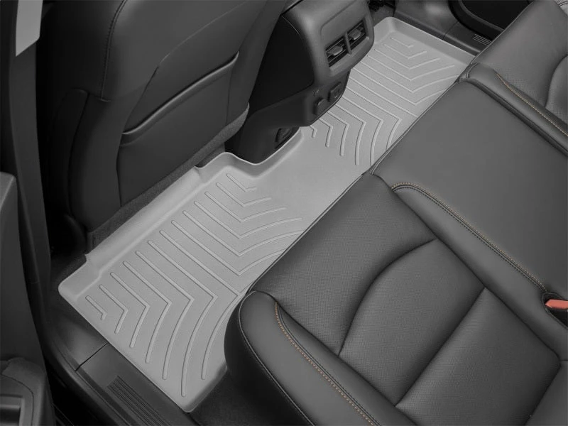 WeatherTech 2019+ Infiniti QX80 Rear FloorLiner - Grey 3 WeatherTech 2019+ Infiniti QX80 Rear FloorLiner - Grey