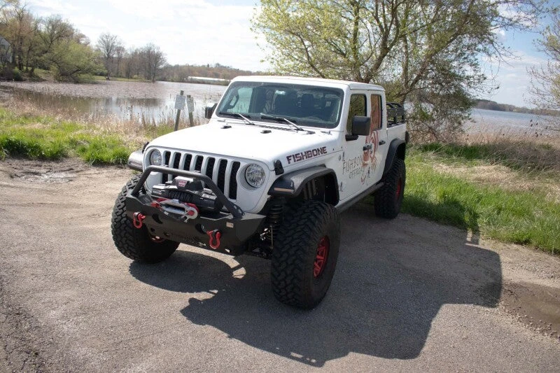 Fishbone Offroad 2018+ Jeep Wrangler JL/JLU/2020+ Gladiator JT Alum Front Fender Flares - Black 12 Fishbone Offroad 2018+ Jeep Wrangler JL/JLU/2020+ Gladiator JT Alum Front Fender Flares - Black - Image 10