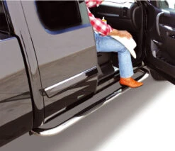 Go Rhino Toyota Tacoma 4000 Series SideSteps - Cab Length - Chrome