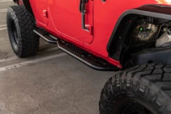 DV8 Offroad 07-18 Jeep Wrangler JK (4 Door Only) OE Plus Side Steps -Esptruck Shop 66eee2119d56358edc74599d136cc6f7
