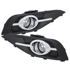 Spyder Honda CRV 2012-2014 OEM Fog Lights W/Switch Clear FL-HCRV2012-C -Esptruck Shop 68bf26da2f351410af3d14a91a158719